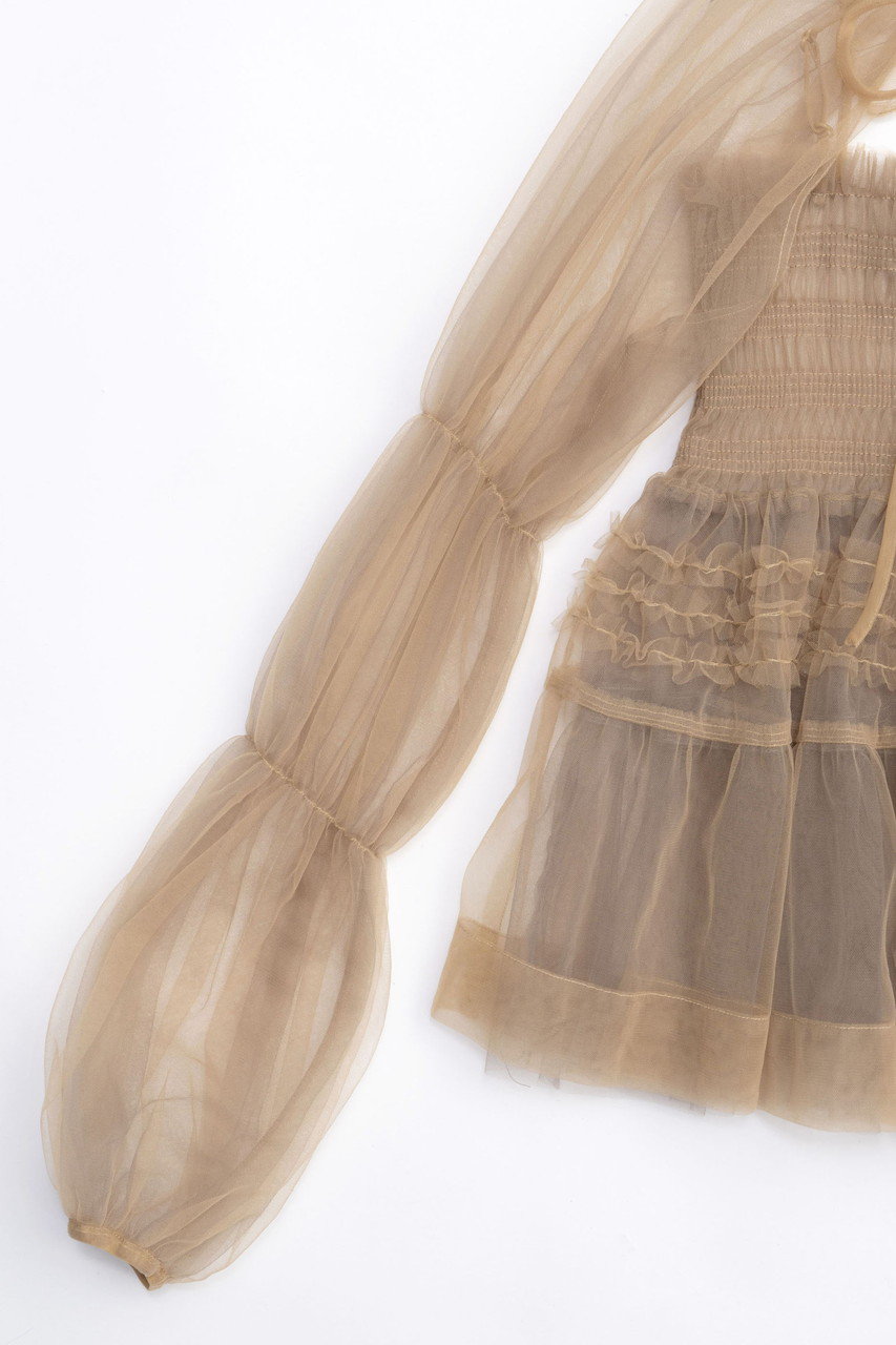 MAISON SPECIAL(メゾンスペシャル)｜Tulle Camisole Bolero/チュール