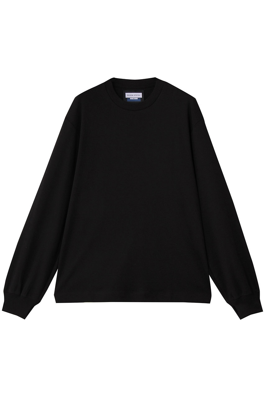 MAISON SPECIAL(メゾンスペシャル)｜【UNISEX】スムースロンTEE/BLK