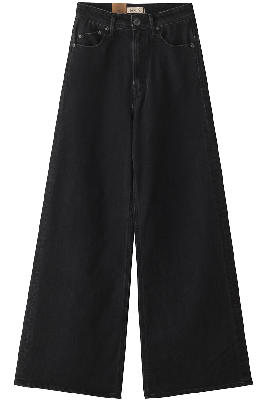 YANUK(ヤヌーク)｜ワイドフレア/オールドブラック の通販｜ELLESHOP