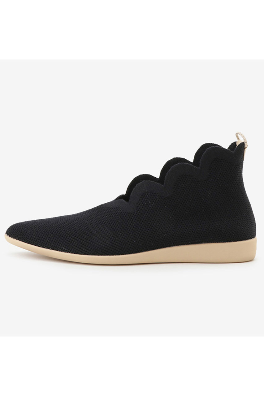 Offen(オッフェン)｜pointedboots-SCALLOP/BLACK の通販｜ELLESHOP