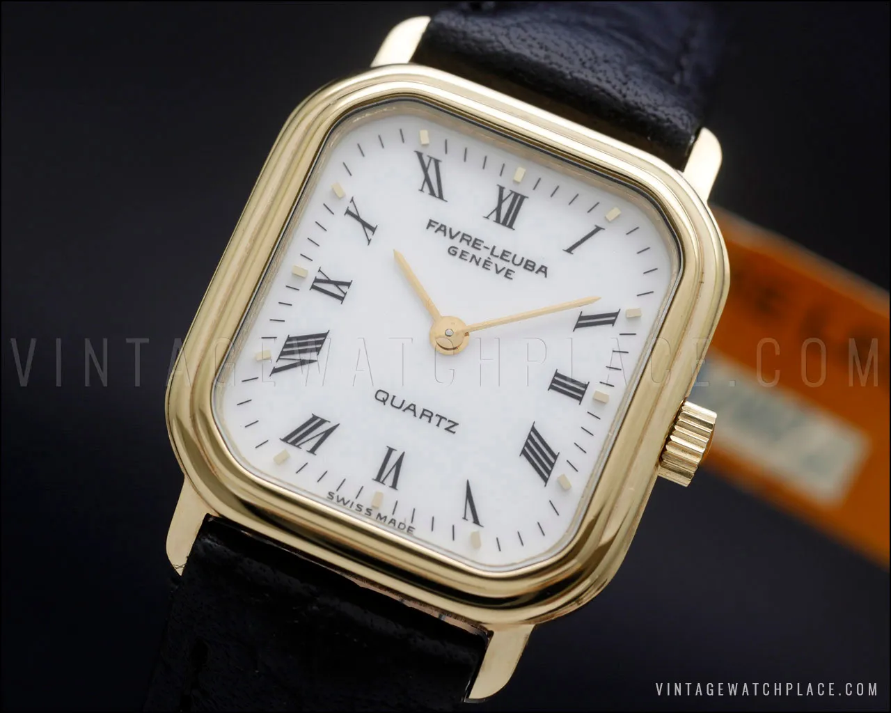 Favre-Leuba Stainless steel and Gold-plated White 1980 Spain