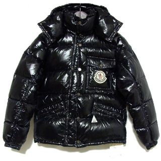 MONCLER - 新品同様 モンクレール K2 フード ダウン ジャケット 2 黒