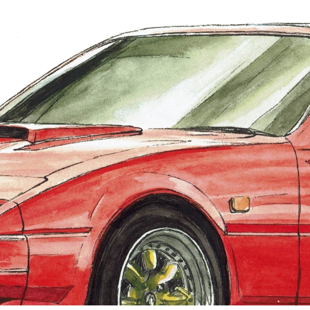 日産 - NC-540フェアレディZ Z31限定版画 直筆サイン額装○作家 平右ヱ