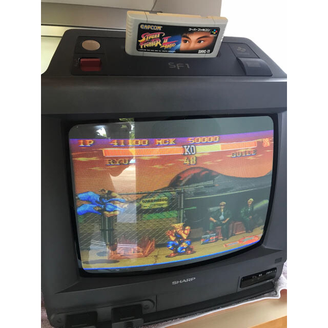 SHARP - SHARP SF1 スーパーファミコン一体型テレビの通販 by