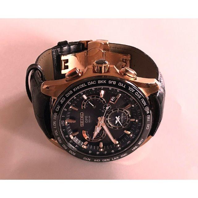 セイコー SEIKO アストロン 美品 SBXB055 社外ベルト装着の通販 by