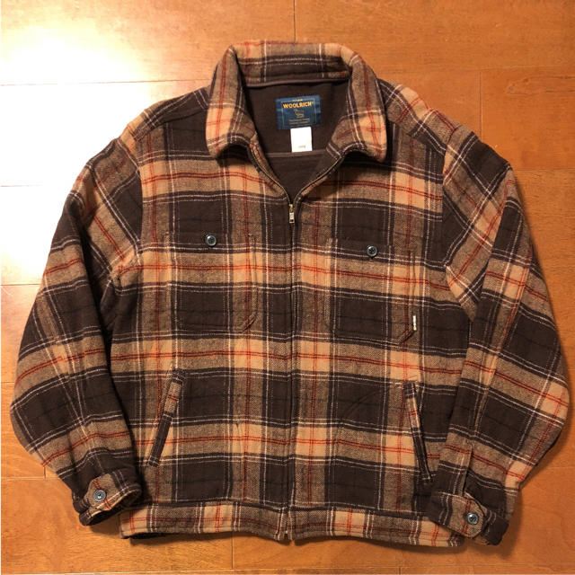 WOOLRICH - Woolrich ウールリッチ 90s チェックウールブルゾン
