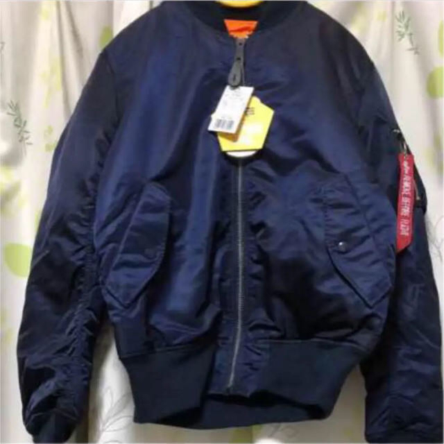 ALPHA INDUSTRIES - ALPHA MA-1 ネイビーの通販 by ts0431's shop