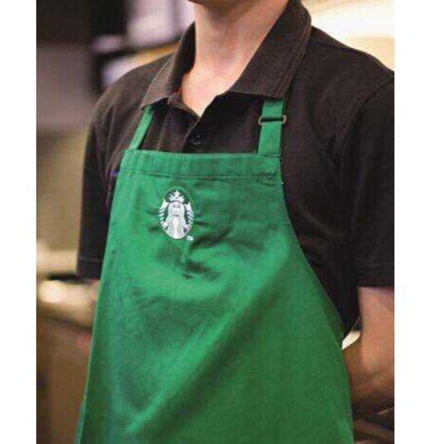 Starbucks Coffee - スターバックス コーヒー エプロン グリーン 新品