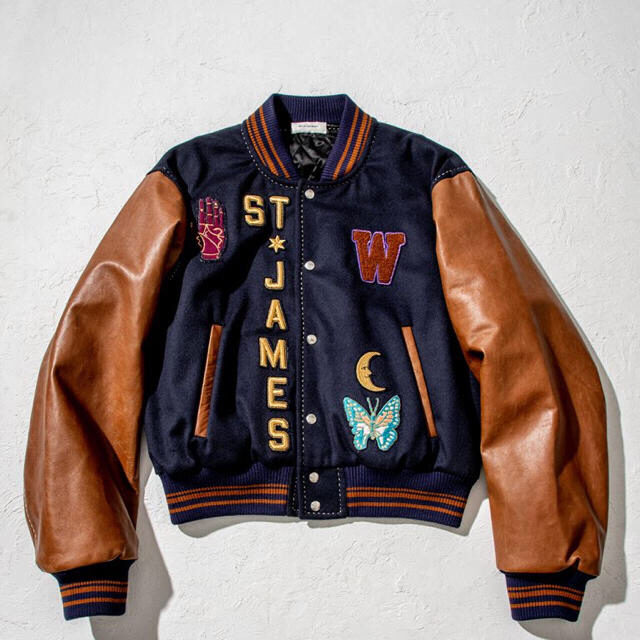 RAF SIMONS - Wales Bonner 19aw versity jacketの通販 by たわし's