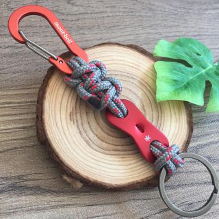 Snow Peak - カラビナ 自在金具付き キーリング キーホルダーの通販 by