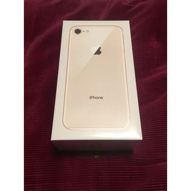 Apple - 新品未開封 iPhone8 64GB SIMフリー ゴールド SIMロック解除