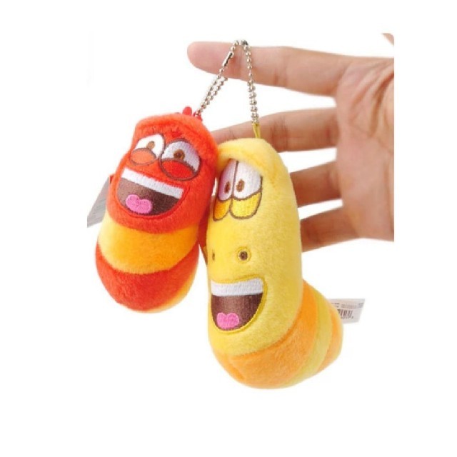 ラーバ キーホルダー マスコット 2個セットの通販 by safari｜ラクマ