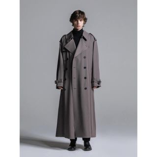 LITHIUM HOMME - 川上洋平着用 OVERSIZED MAXI TRENCH COATの通販 by