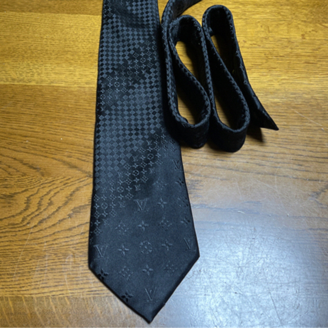 LOUIS VUITTON - クラヴァット・ミックス モノグラム カラー 黒の通販