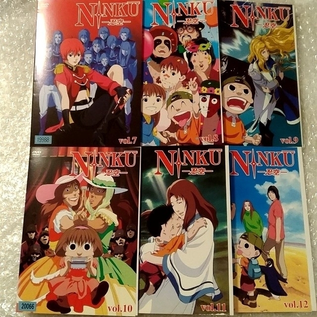 DVD「NINKU -忍空-[全55話+劇場版]全12巻」レンタル落ちの通販 by