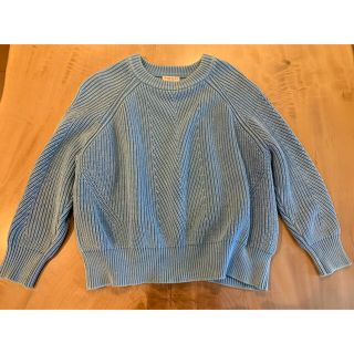 Ron Herman - DEMYREE デミリー コットン ニット ライトブルーの通販