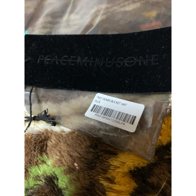 PEACEMINUSONE - peaceminusone PMO DENIM BUCKET HAT BLUEの通販 by