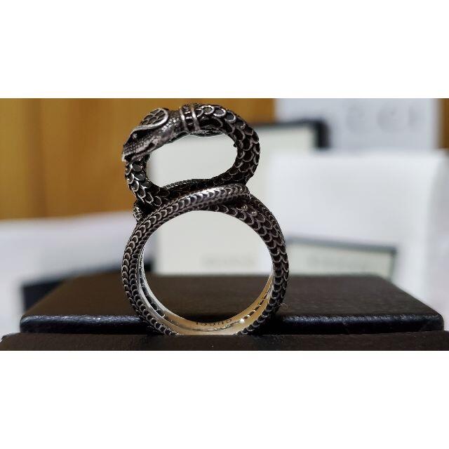 GUCCI - 正規未 レア グッチ ガーデン スネークリング 13 双蛇