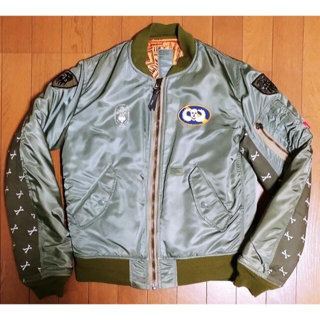 W)taps - 名作 wtaps 08AW MA-1 カーキー 激レアの通販 by nakanaka's