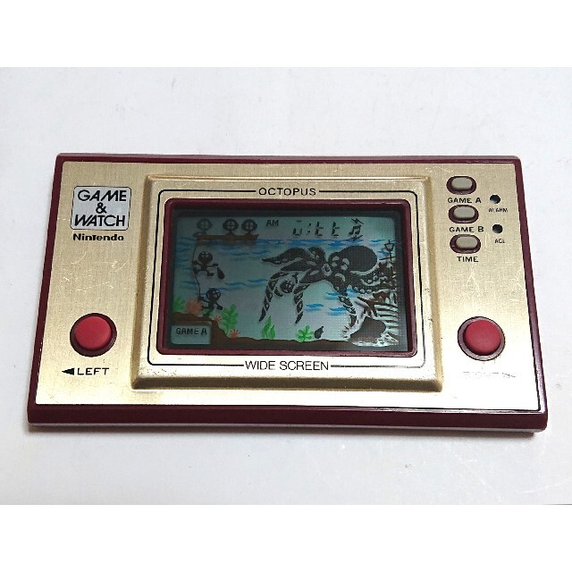 任天堂 - 任天堂 ゲームウォッチ オクトパス 当時物の通販 by 💎絶版
