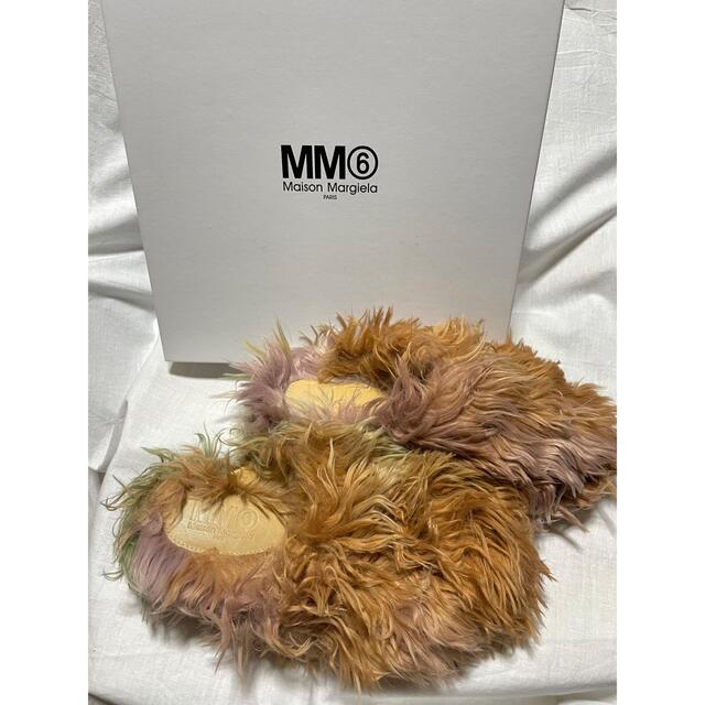 MM6 - MM6 ファーシューズ ファースリッパの通販 by merry's shop