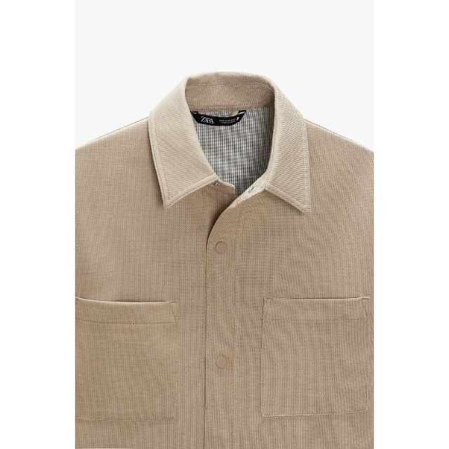 ZARA - ☆ZARA ザラ ポケット コンフォート シャツジャケット オーバー