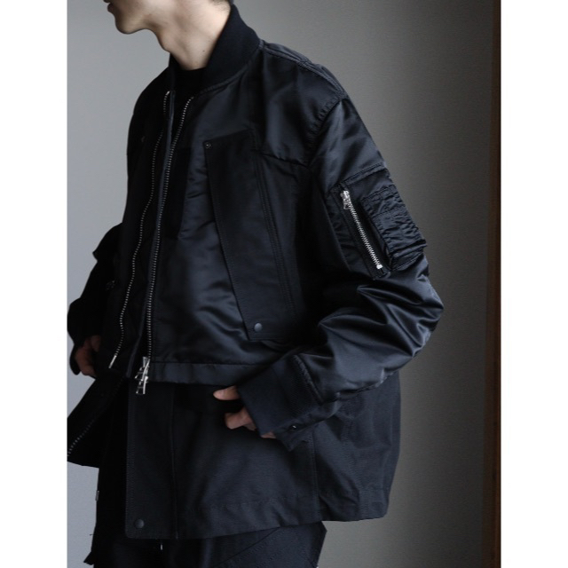 sacai - sacai Nylon Twill Mix Blouson 2022 ssの通販 by yu's shop