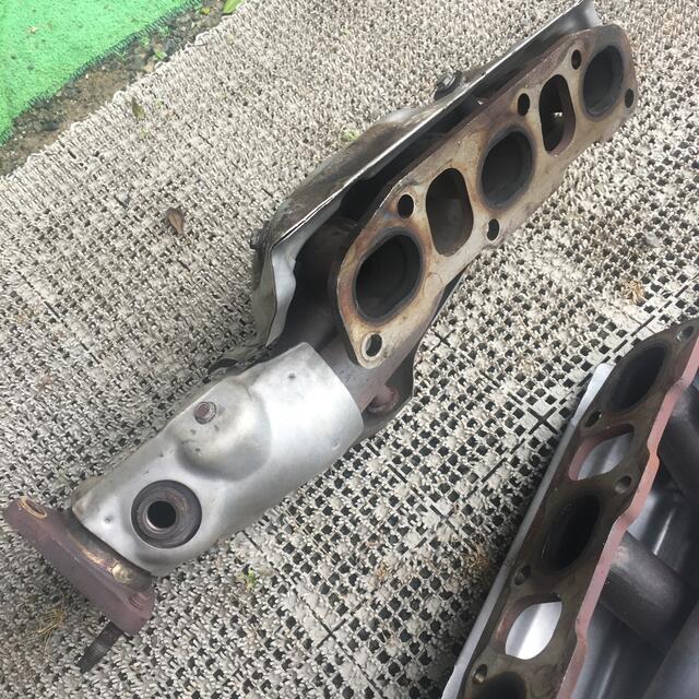 日産 - Z34 純正 エキマニ VQ 左右セットの通販 by カツカレー's shop