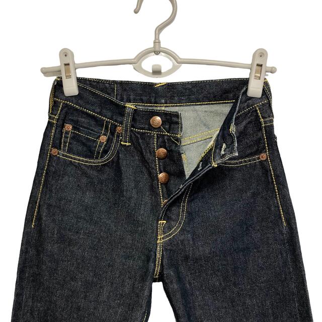 EVISU - EVISU DONNA【濃紺】【超美品】カモメ・ロゴ刺繍デニムパンツ