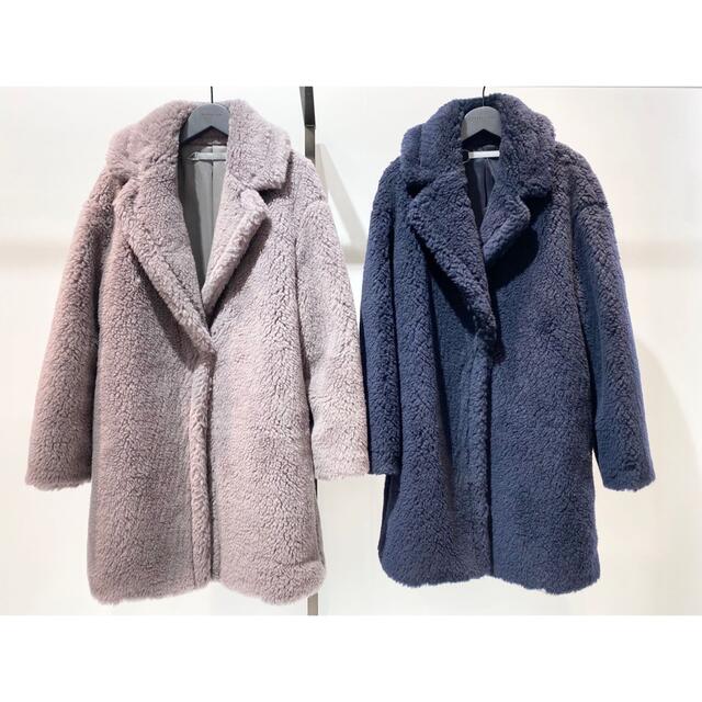 Theory luxe - Theory luxe 20aw テディベアチェスターコートの通販 by