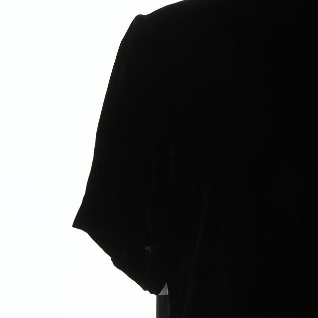 sacai - サカイ カットソー ブラウス プリーツ ウール 1 S 黒の通販 by