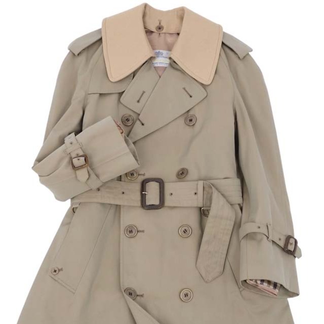 AQUA SCUTUM - アクアスキュータム 英国製 2枚襟 トレンチコート