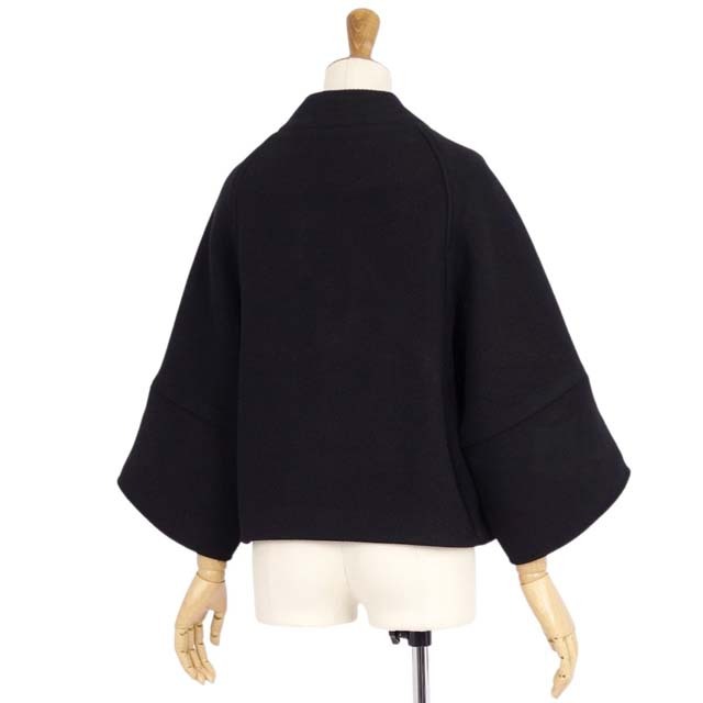 Chloe - クロエ コート ウール ショート丈 ノーカラー 無地 34(S相当