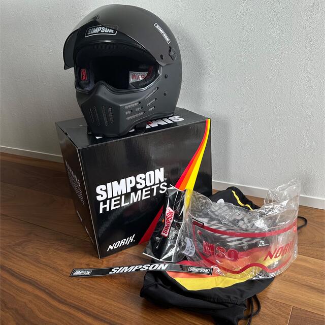 SIMPSON - シンプソンM30 マットブラック 61cm の通販 by めろんぱん's