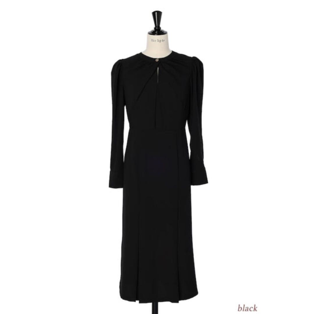Her lip to - herlipto Opera Midi Dress Black S ワンピース黒の通販