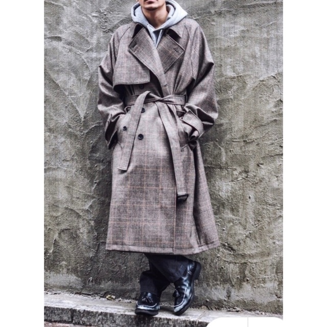 stein - 【stein】 19AW LAY OVERSIZED OVERLAP COATの通販 by U's