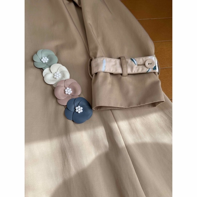 Chesty フラワーライナーロングコート トレンチコート 【公式通販】