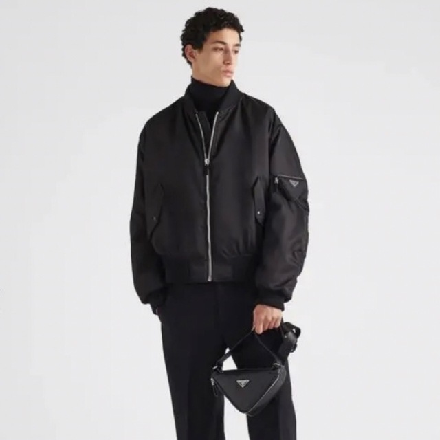 PRADA - PRADA 21AW ナイロン ボンバージャケット MA-1 ラフシモンズ