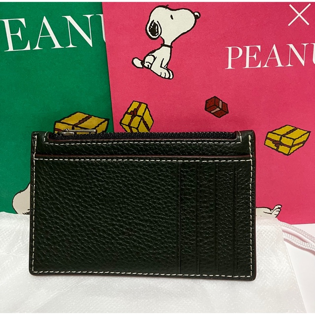 COACH - COACH X PEANUTS ジップ カード ケース スヌーピーの通販 by