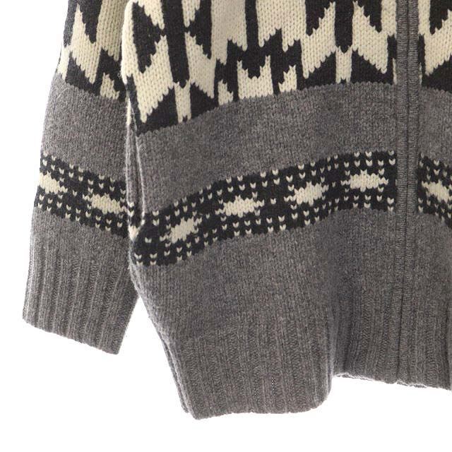 FRAMeWORK - フレームワーク 22AW ジャガードZIPカーディガン 長袖