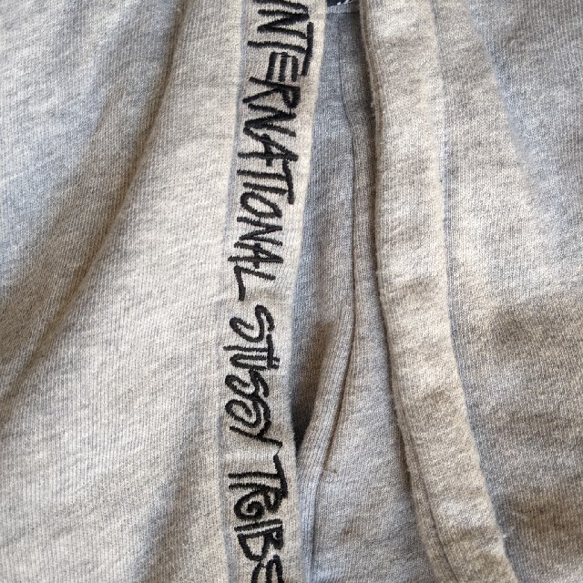 STUSSY - STUSSY パーカー 灰色 グレー Mサイズ ステューシーの通販 by