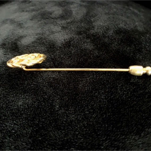 CHANEL - CHANEL ヴィンテージ シャネル ピンブローチ ラインストーン