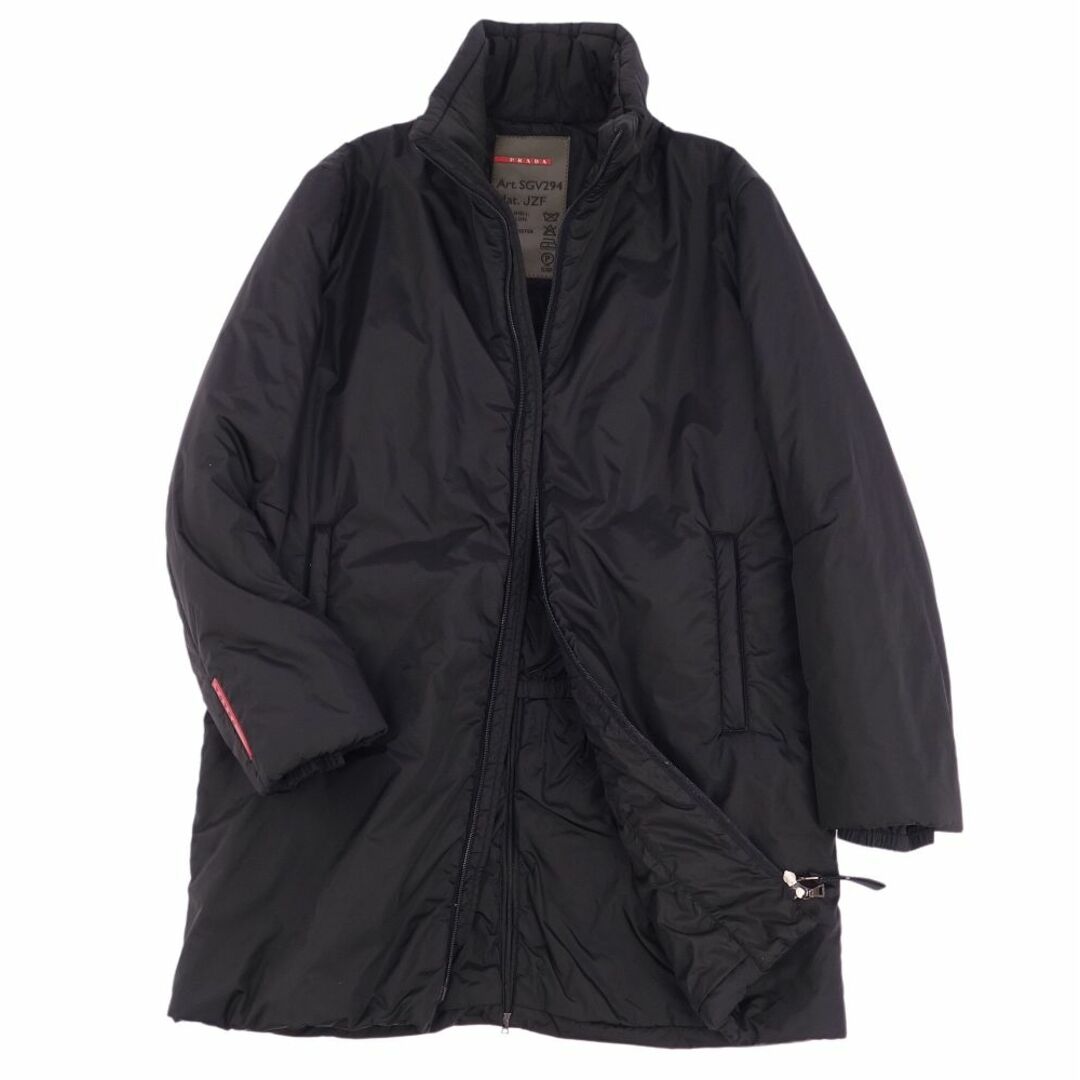 PRADA - 美品 プラダ スポーツ PRADA SPORT コート ロングコート 中綿