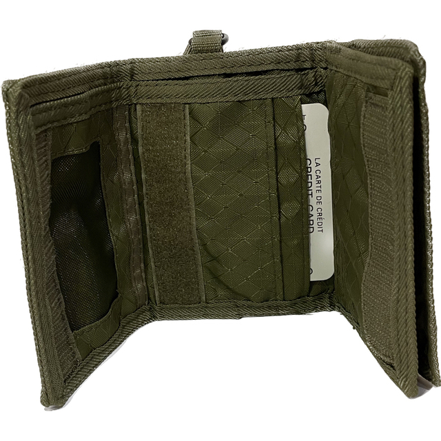 STUSSY - 【STUSSY】90s old stussy 三つ折り財布 ウォレット カーキの