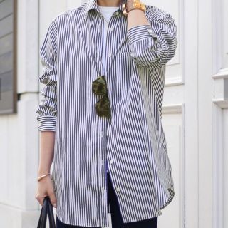 DEUXIEME CLASSE（ストライプ ・ シャツ/ブラウス(長袖/七分)）の