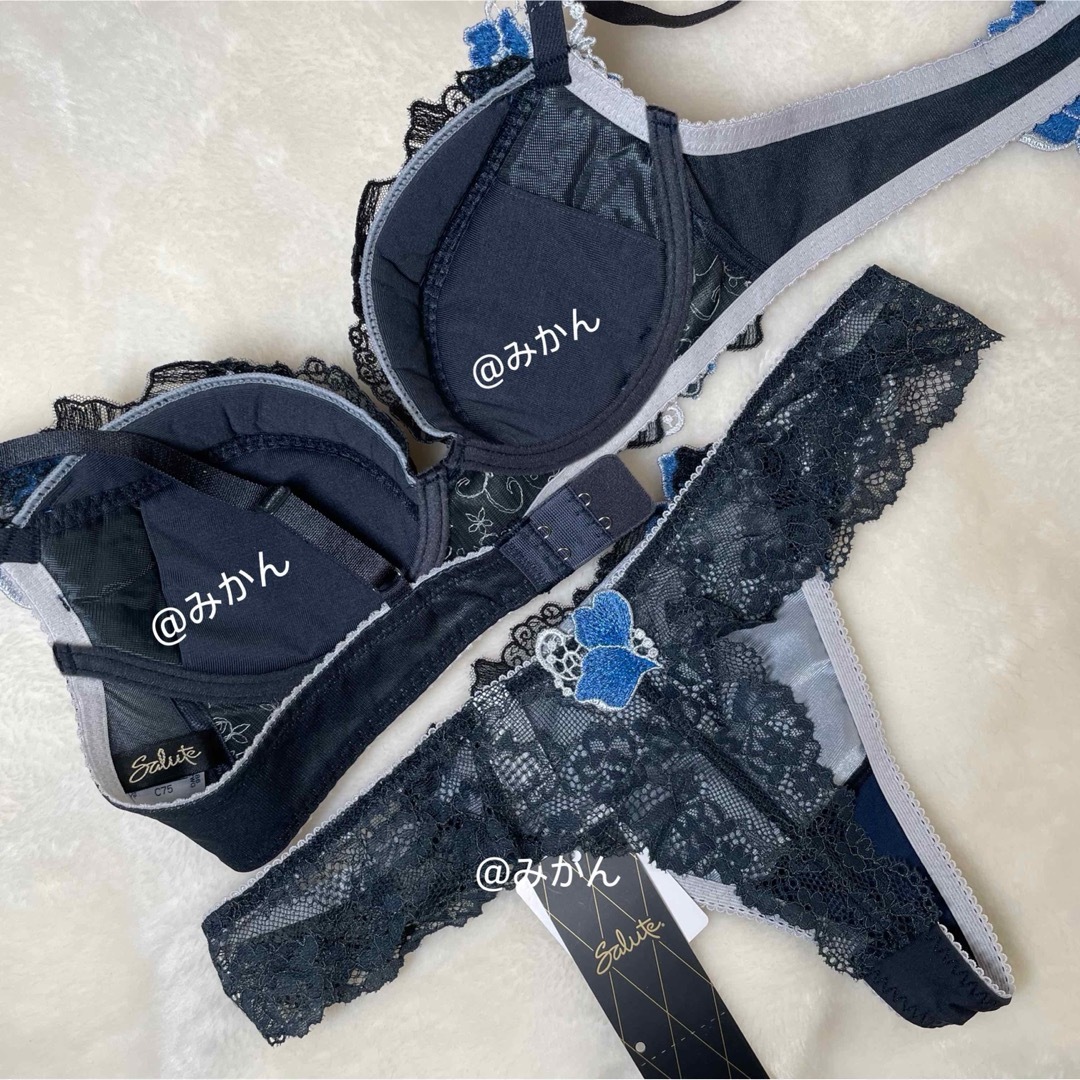 Wacoal - サルート86グループPアップブラソングセット(グレー)の通販