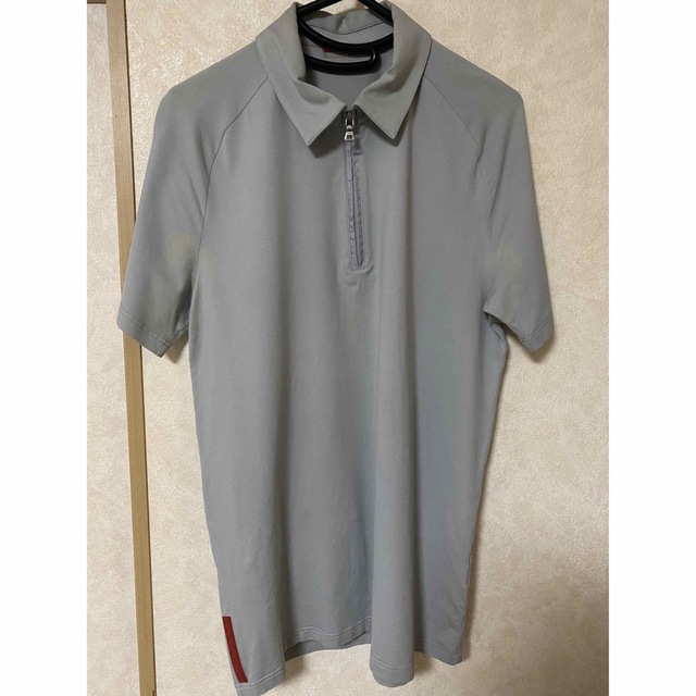 PRADA - PRADA SPORT ハーフジップ ブルーの通販 by ken's shop