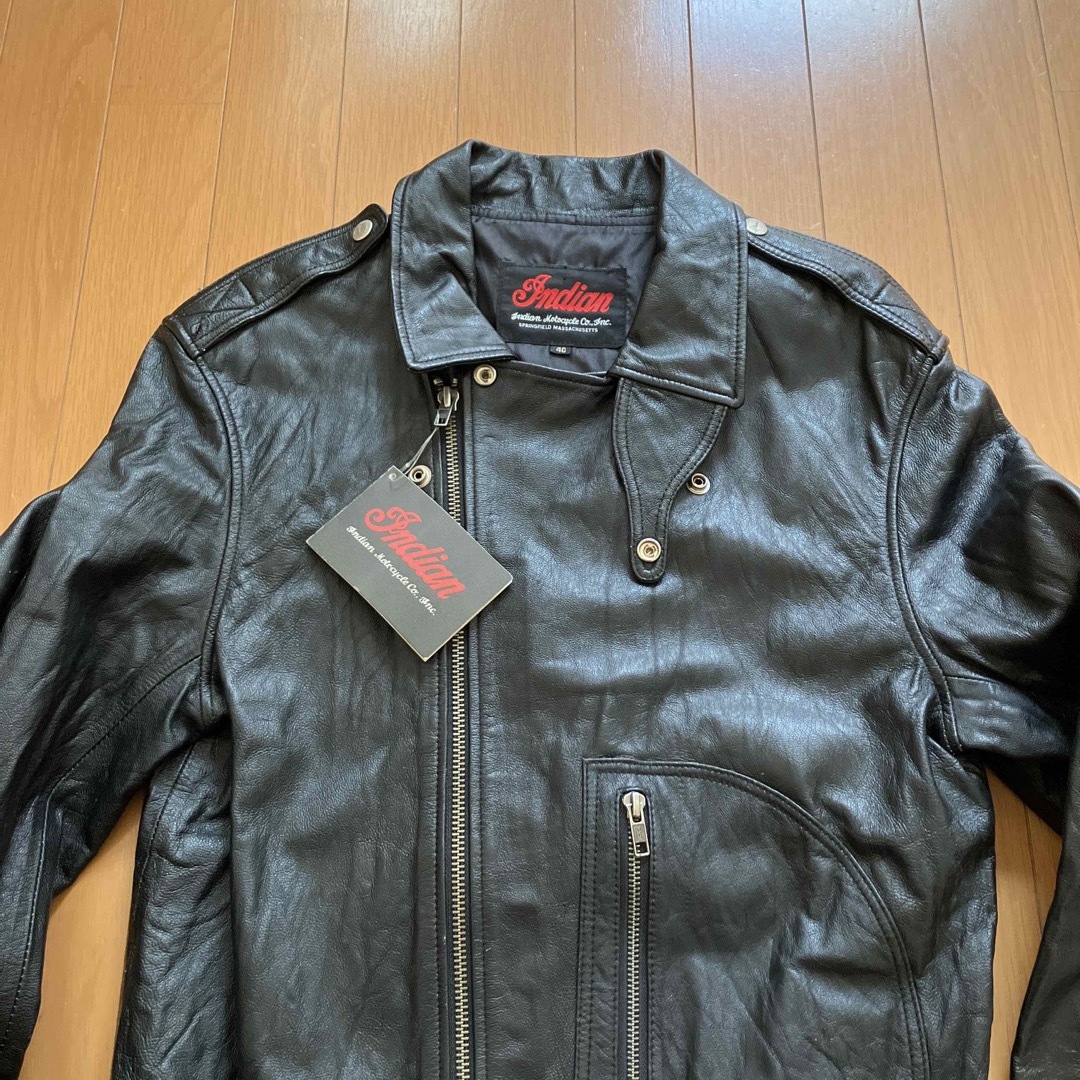 Indian - Indian インディアンモーターサイクル レザー ライダース d