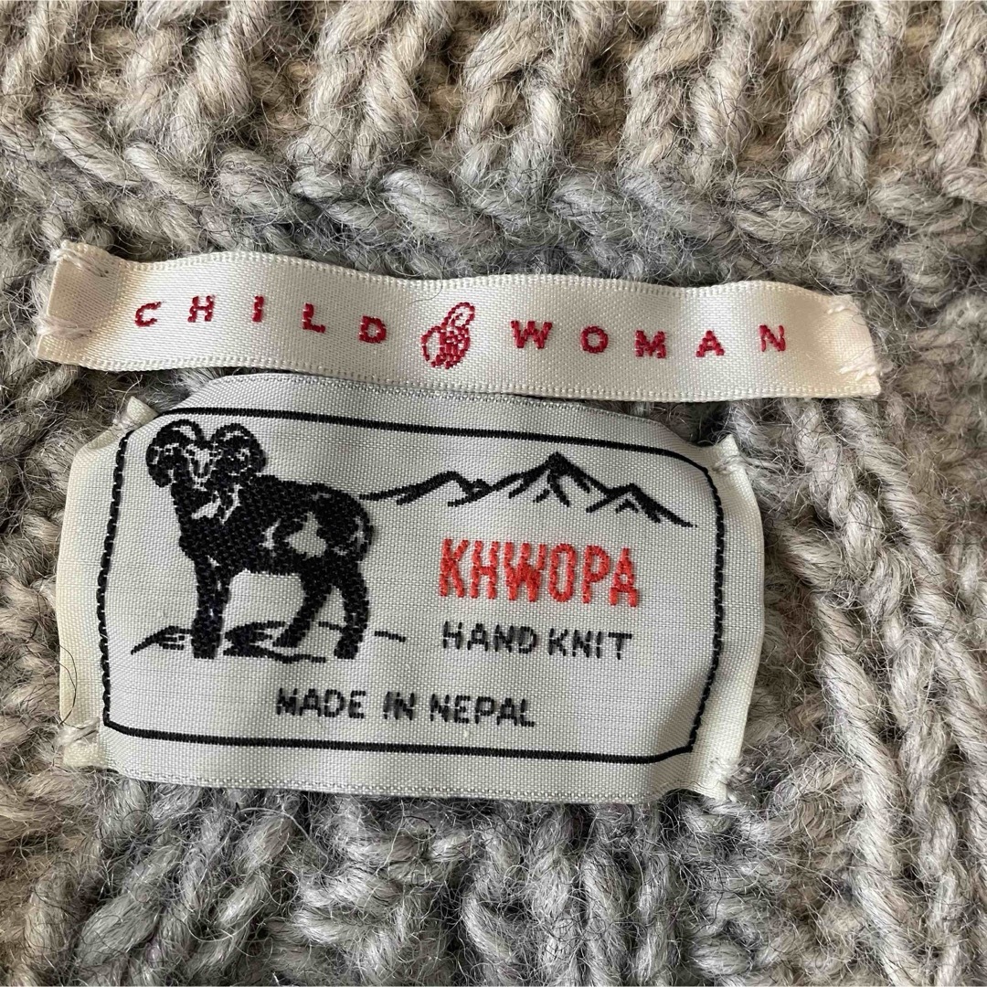 CHILD WOMAN - くるみさま♡CHILD WOMAN♡ネパールハンドニット