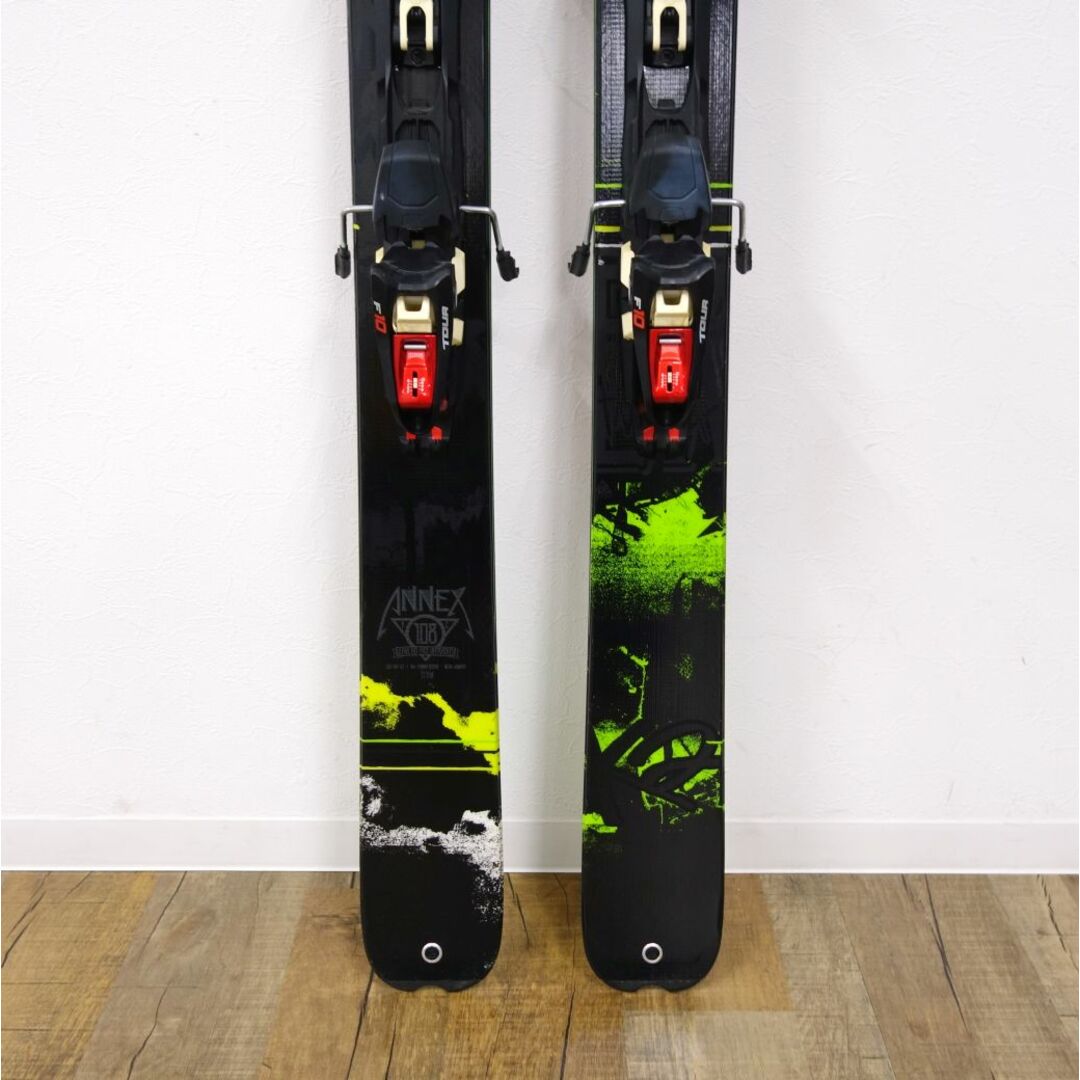 K2 - 美品 K2 山スキー ANNEX 108 177cm ビンディング MARKER TOUR F10